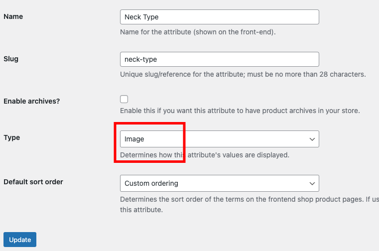 How to configure image swatches - wcboost variation swatches configure image type