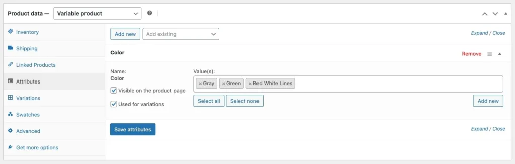 How to Add Multi-Color Swatches to Your WooCommerce Store (Complete Guide 2025) - adding color attribute