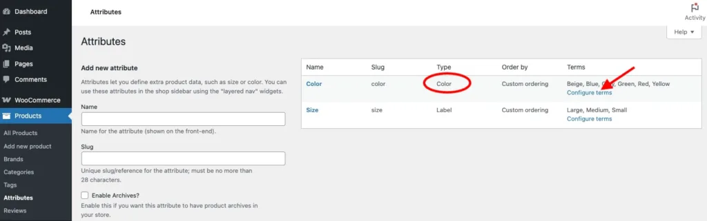 How to Add Multi-Color Swatches to Your WooCommerce Store (Complete Guide 2025) - select color attributes