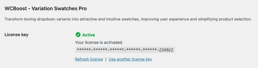How to Add Multi-Color Swatches to Your WooCommerce Store (Complete Guide 2025) - wcboost variations swatches pro license activated