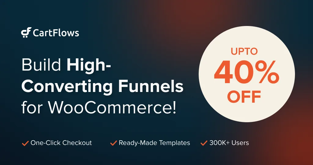 Best WordPress Black Friday Cyber Monday Deals 2025 - CartFlows deal bf2025