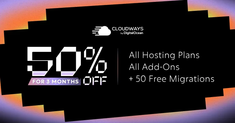 Best WordPress Black Friday Cyber Monday Deals 2025 - Cloudways Black Friday 2025
