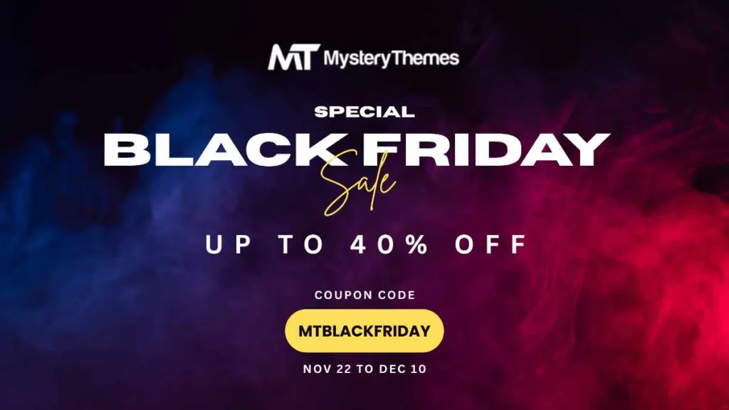 Best WordPress Black Friday Cyber Monday Deals 2025 - MT 1200X675