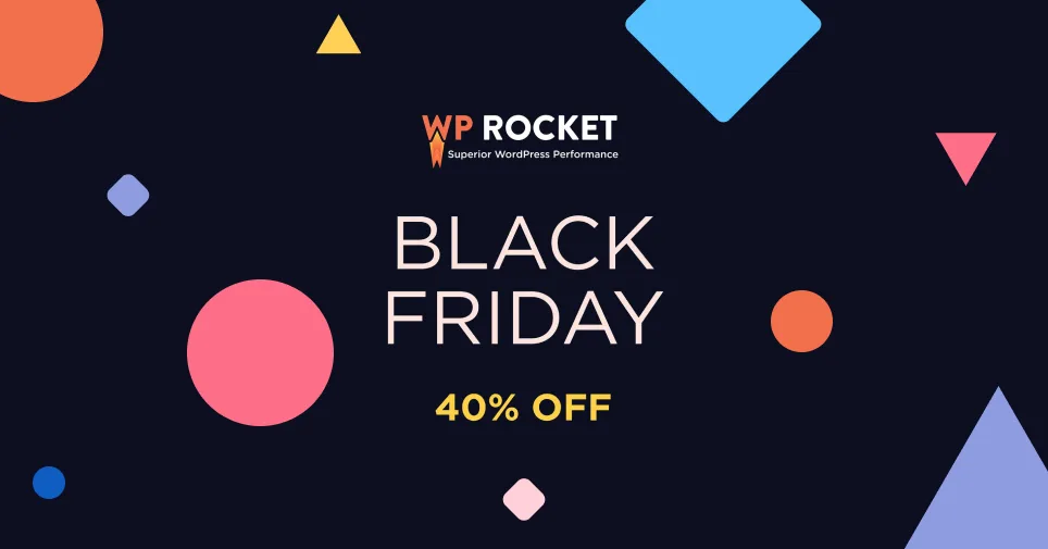 Best WordPress Black Friday Cyber Monday Deals 2025 - WP Rocket BF2025