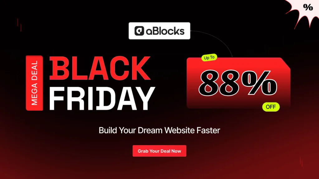 Best WordPress Black Friday Cyber Monday Deals 2025 - aBlocks bf2025