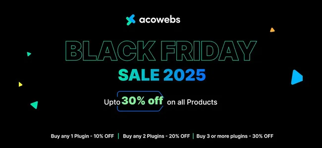 Best WordPress Black Friday Cyber Monday Deals 2025 - acowebs black friday